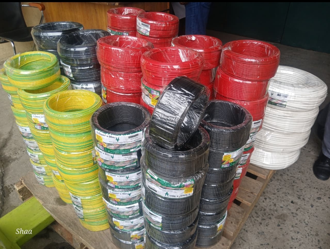 Electrical items at Quba Hardware